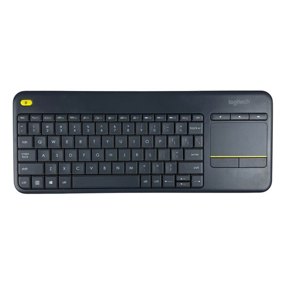 Logitech K400 + Wireless Touch Keyboard With Built-In Touchpad No Receiver - Picture 1 of 6